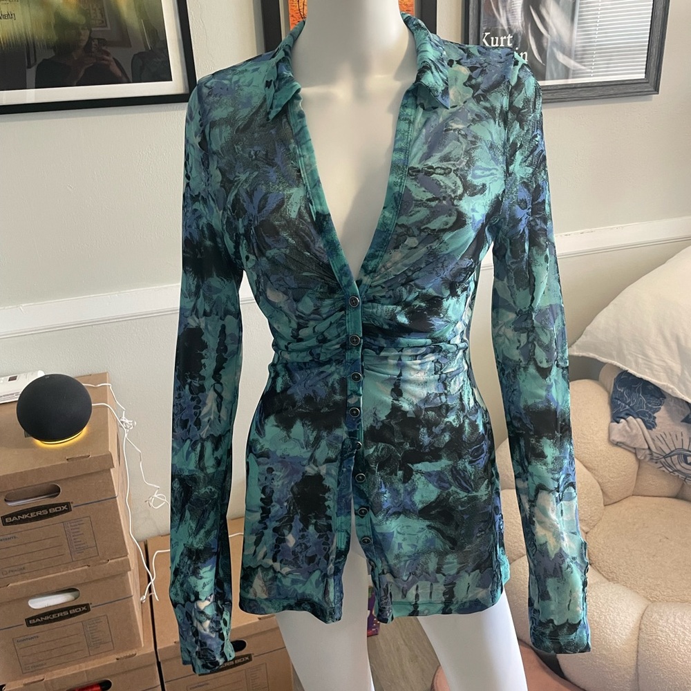 Reformation blouse.